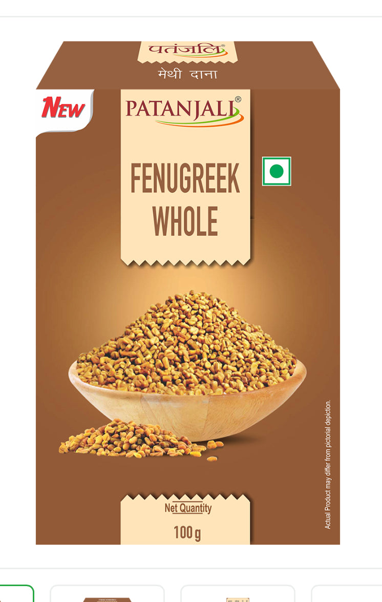 Patanjali Fenugreek Whole 100gm