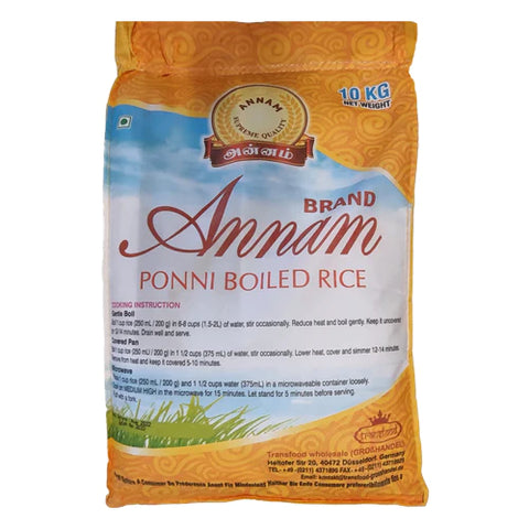 Annam Ponni Boiled Rice 10Kg