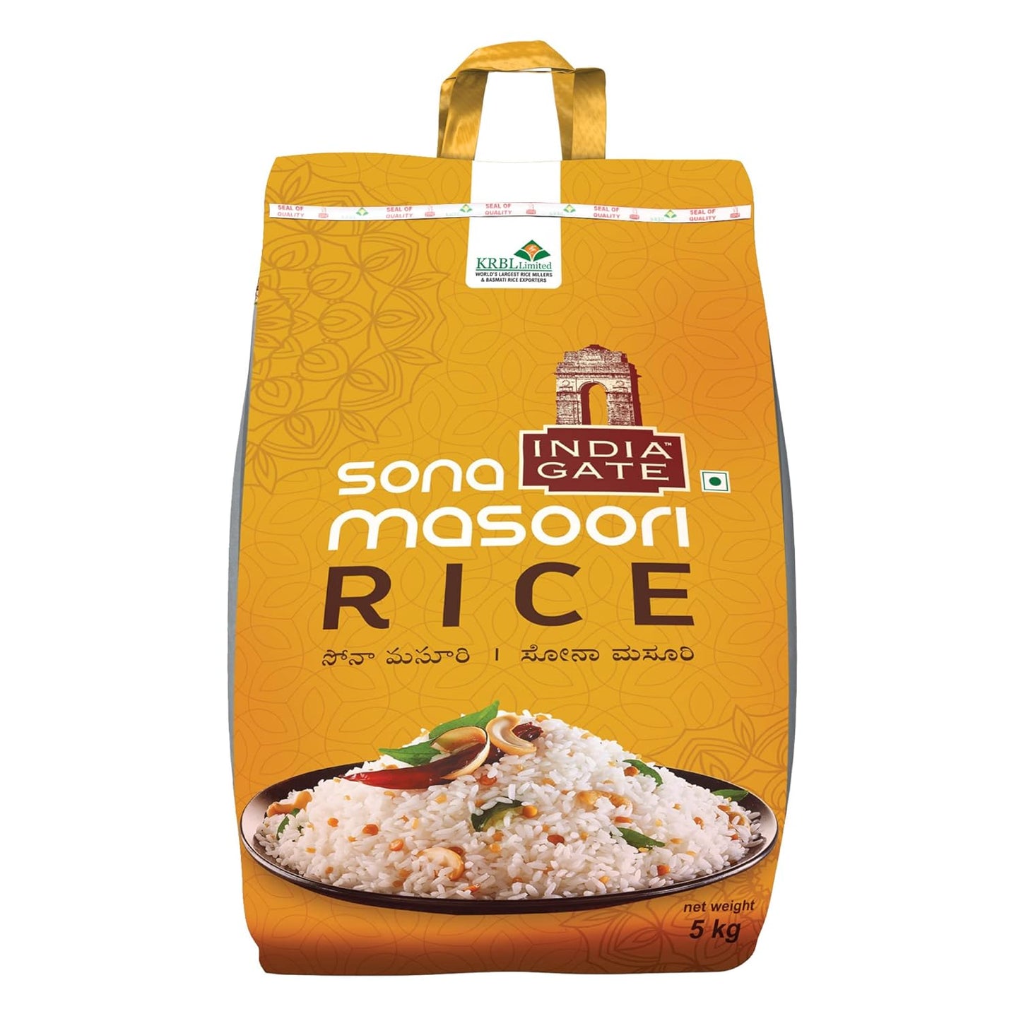 India Gate Sona masoori Rice 5kg