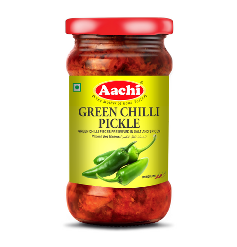 Aachi Green Chilli Pickle 300g