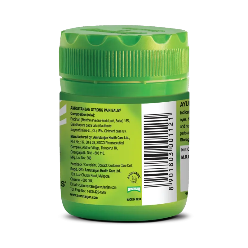Amrutanjan Starker Schmerzbalsam 50 ml