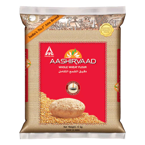 Aashirvaad Wheat Flour 5 kg(Export Pack)