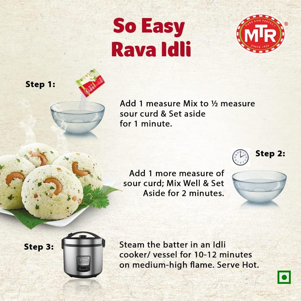 MTR Masala Rava Idli 500g