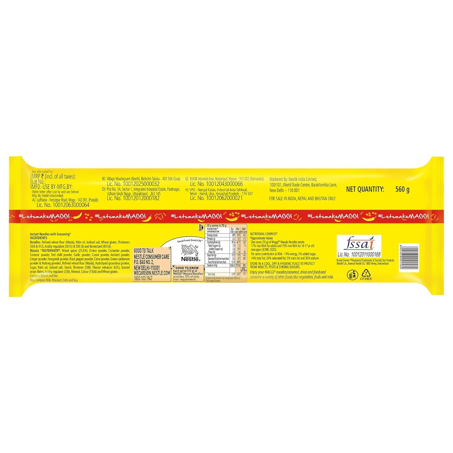 Maggi Instant Noodles 560g (Family Pack)