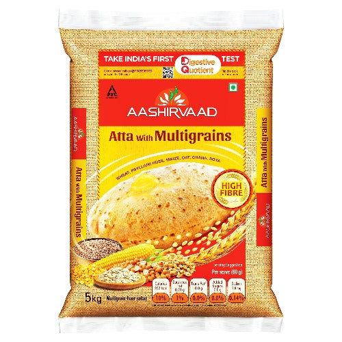 Aashirvaad Multgrain Aata 5 kg (Export Pack)