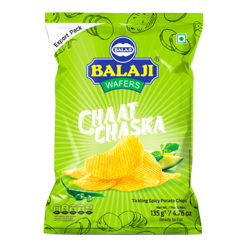 Balaji Chaat Chaska Potato Chips 135g