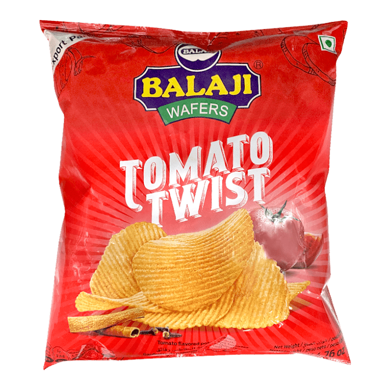 Balaji Tomato Twist Potato Chips 135g