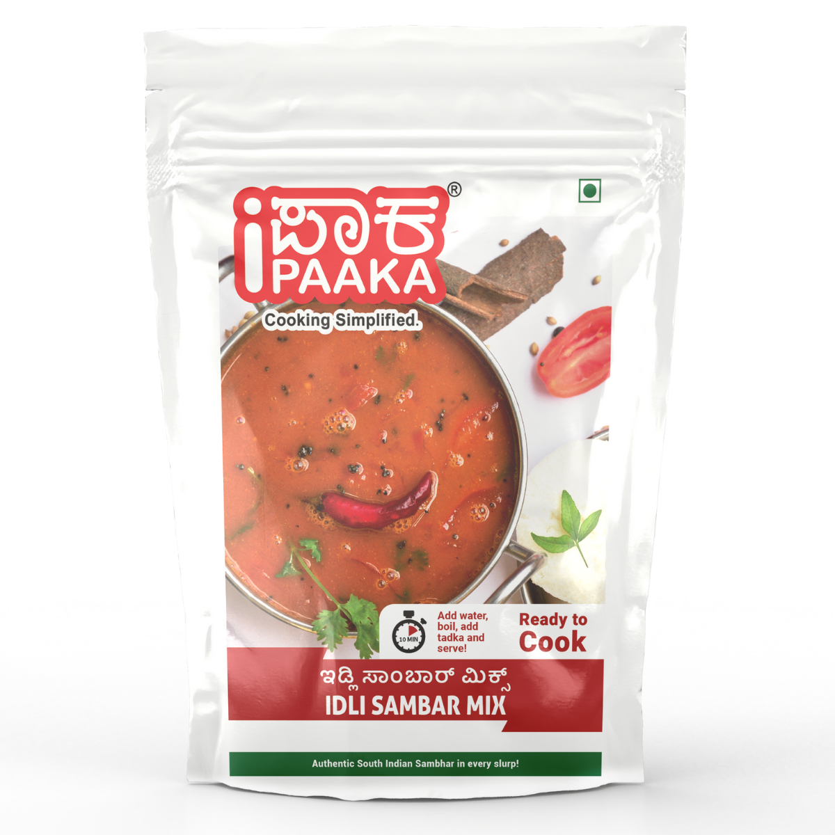 iPaaka Idly Sambhar Mix 100g