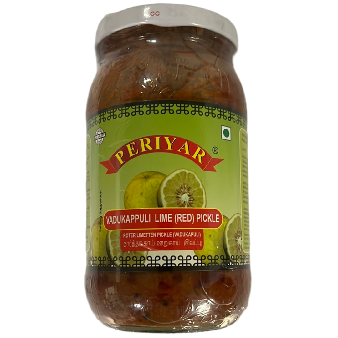 Periyar Vadukappuli Lime (red) Pickle 400g