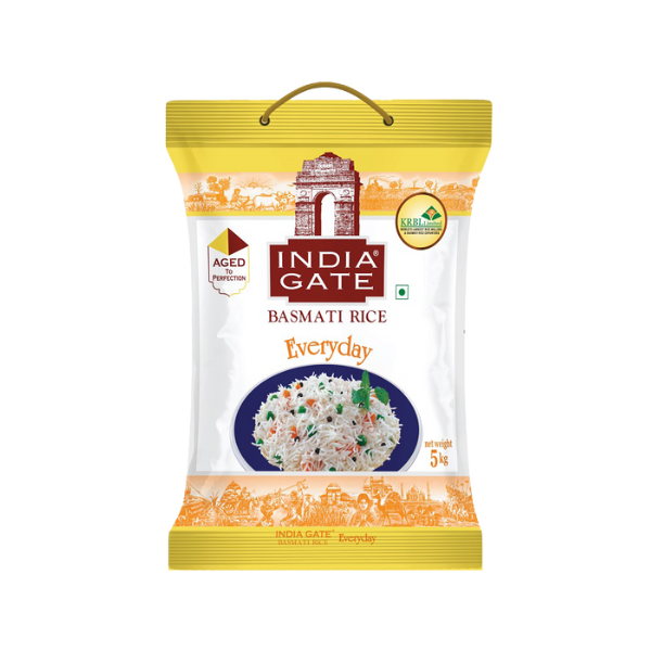 India Gate Everyday Basmati Rice 5 Kg