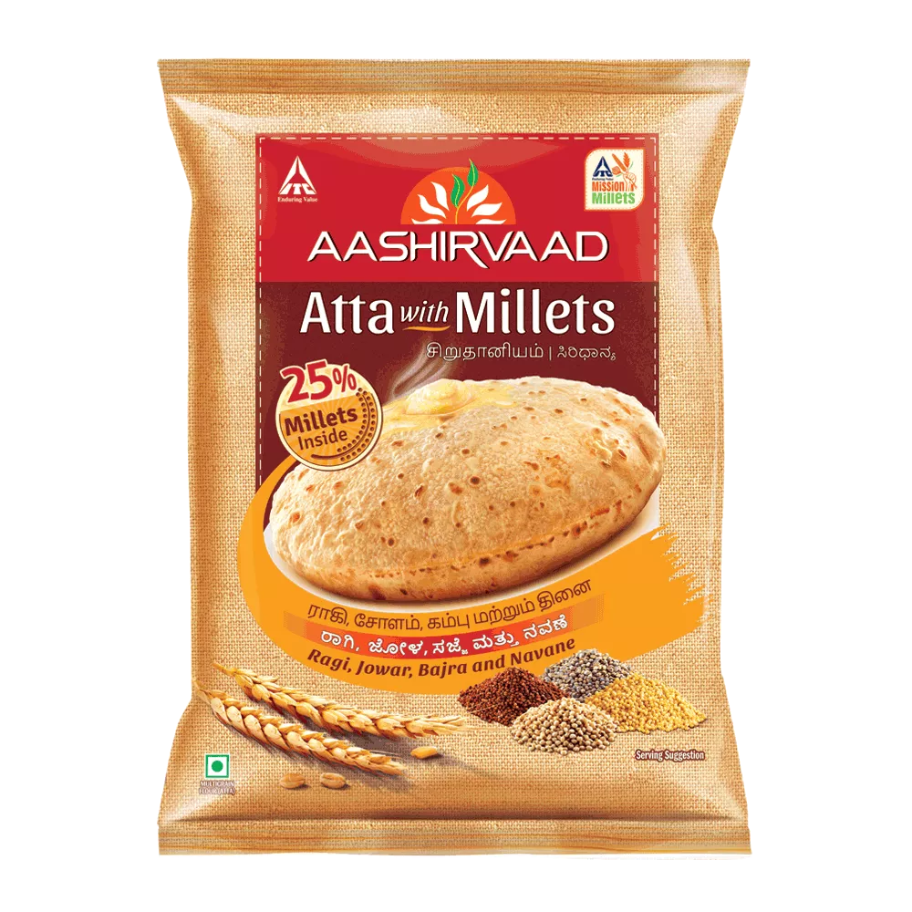 Aashirvaad Millet with Multigrains Atta 2.2 kg