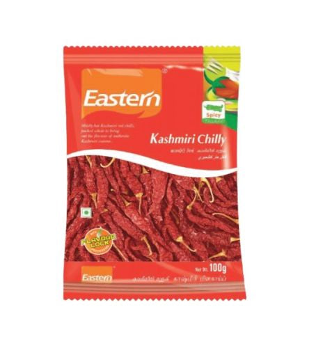 Eastern Kashmiri Chilli Whole 100g