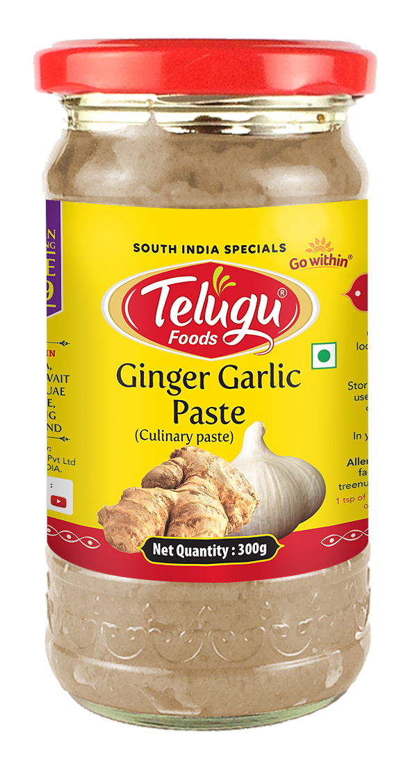 Telugu Foods Ginger Garlic Paste 300g