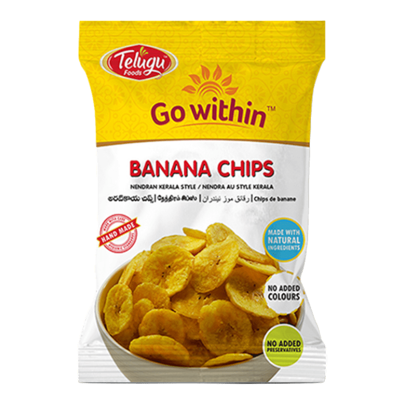 Telugu foods Banana Chips 100g