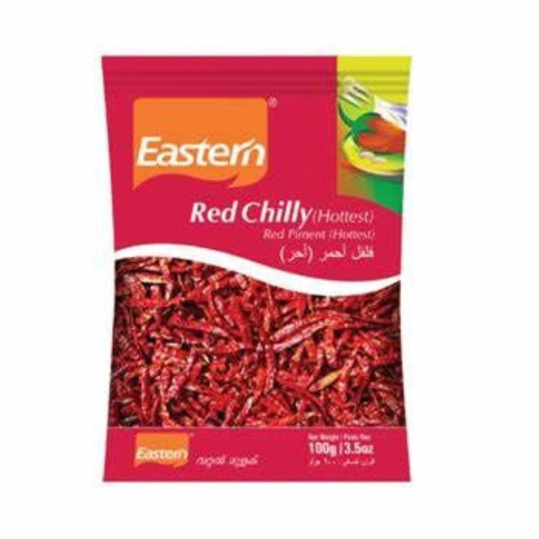 Eastern Red Chilli Whole - Hottest 100g