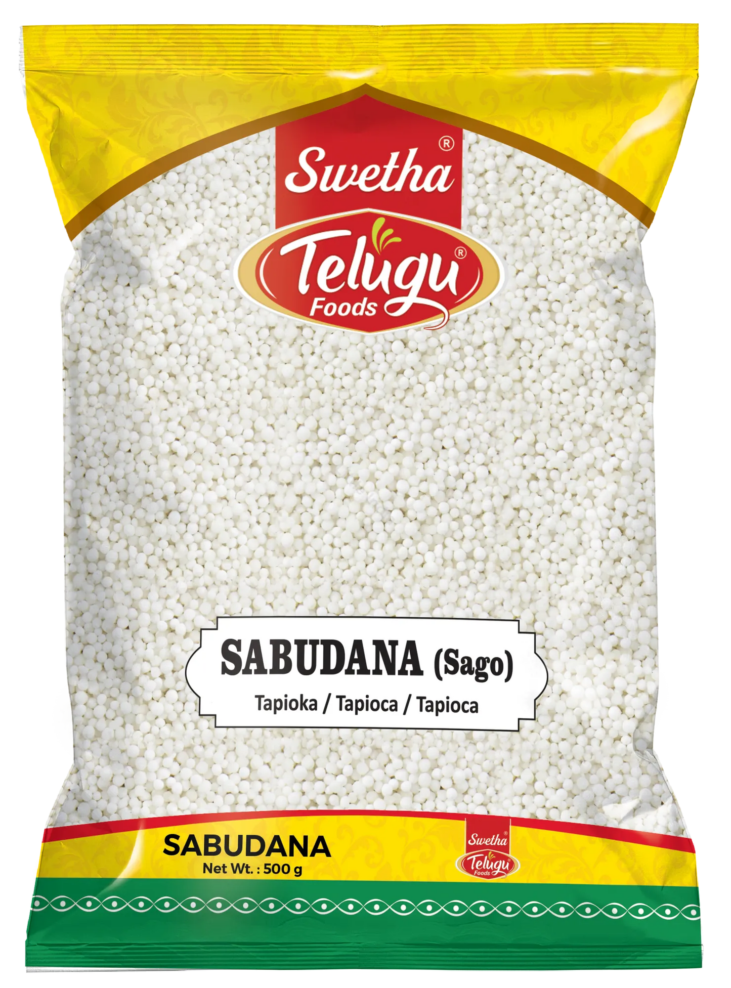 Telugu Foods Sabudana / Sago Medium 500g