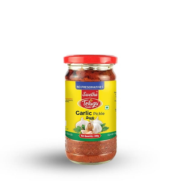 Telugu Foods Garlic Pickle 300g