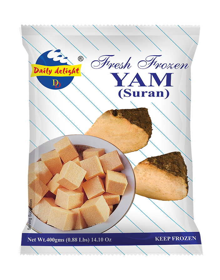 Daily Delight Fresh Frozen Yam (suran) 400g