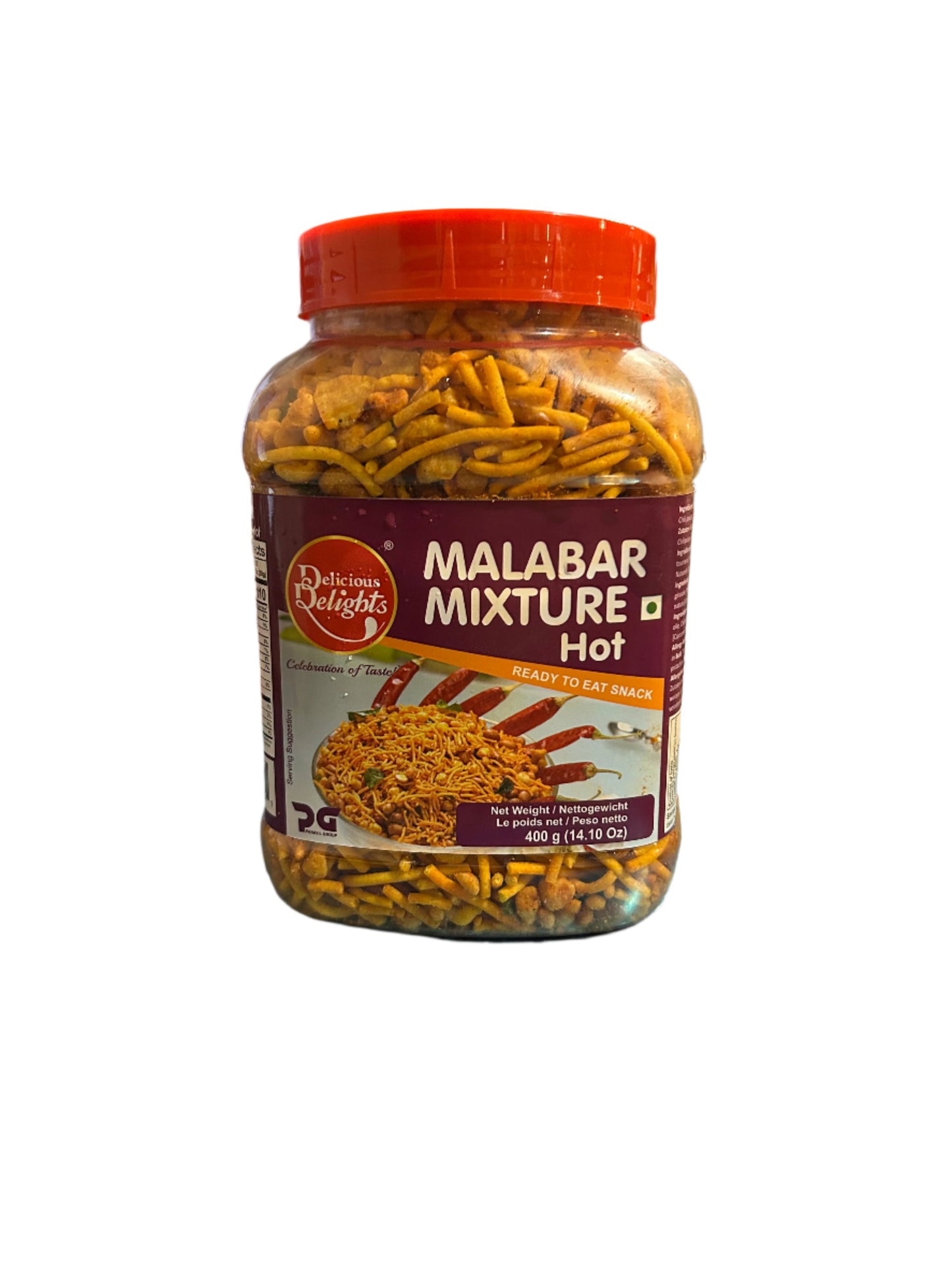 Delicious Delight Malabar Mixture Hot 400g