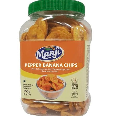 Manji Pepper Banana Chips 250g