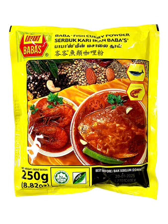 Baba’s Fish Curry Powder 250g