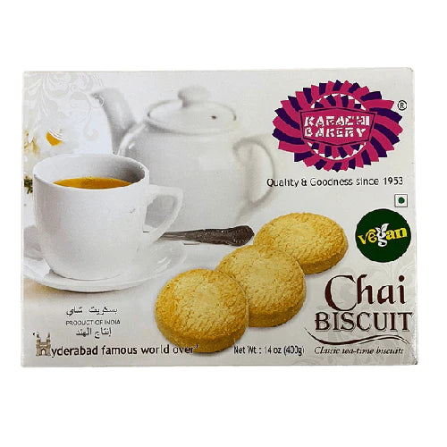 Karachi Bakery Vegan Chai Biscuit 400g