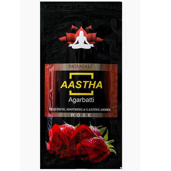 Patanjali Aastha Agarbatti - Rose 18stk