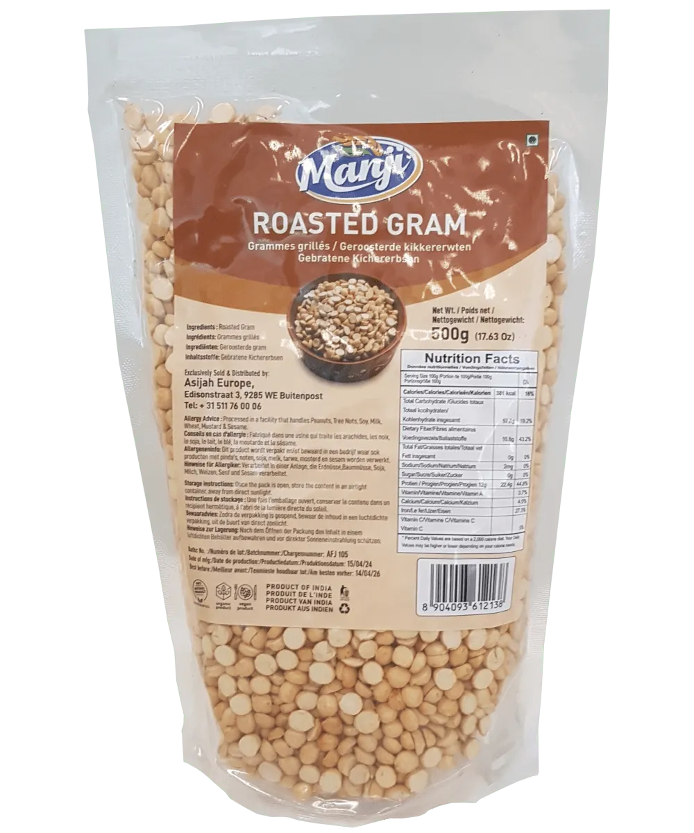 Manji Roasted Gram 500g