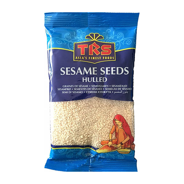 TRS White Sesame Seeds Hulled 100g