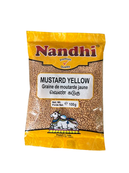 Nandhi Yellow Mustard Seeds 100g