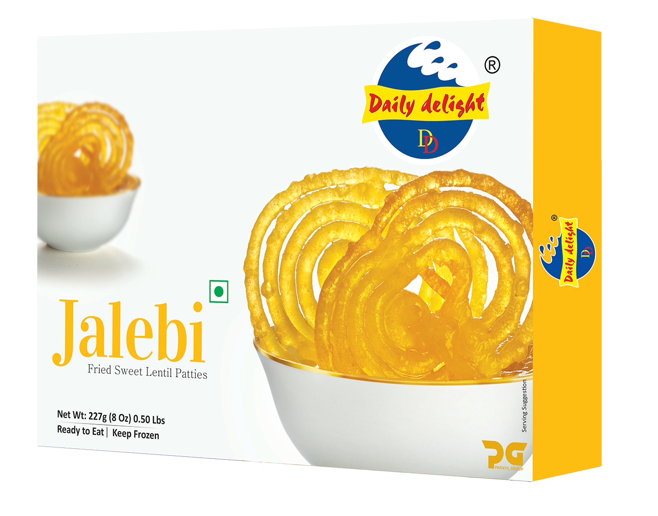 Daily Delight Jalebi Yellow 227g