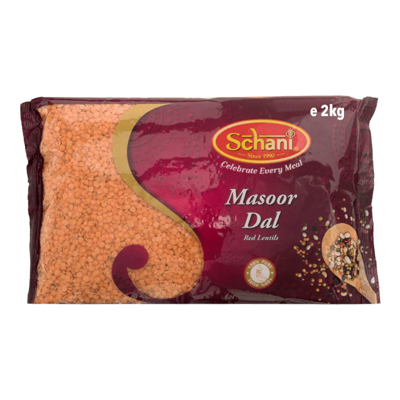 Schani Red Split Lentils / Masoor Dal 2kg