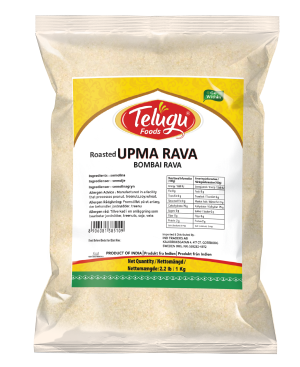 Telugu Foods Roasted Rava / Bombay Rava 1kg