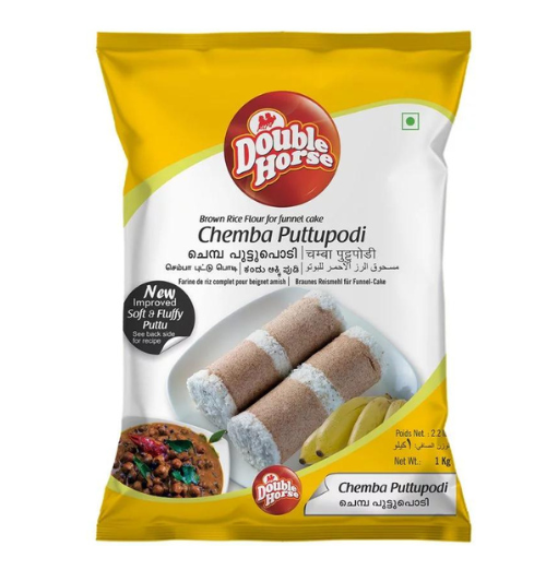 Double Horse Chemba Puttu Podi / Flour 1kg