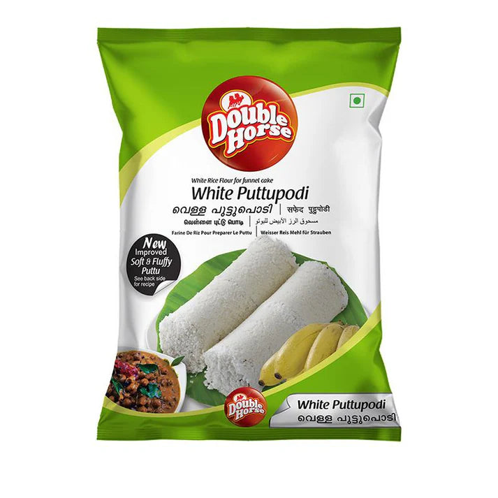 Double Horse White Puttu Podi Flour 1kg