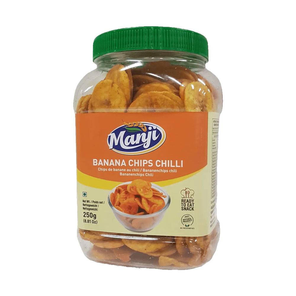 Manji Banana Chips Chilli 250g