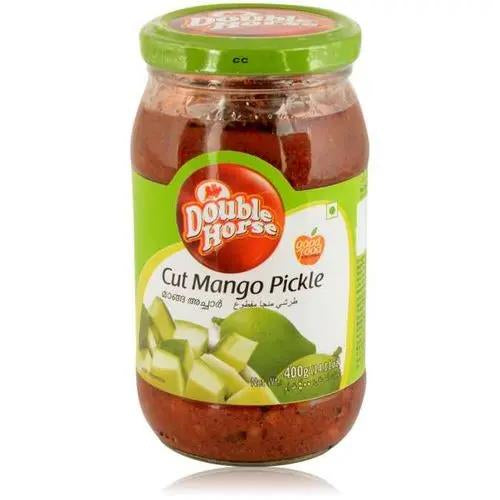 Double Horse Cut Mango Pickle 400g