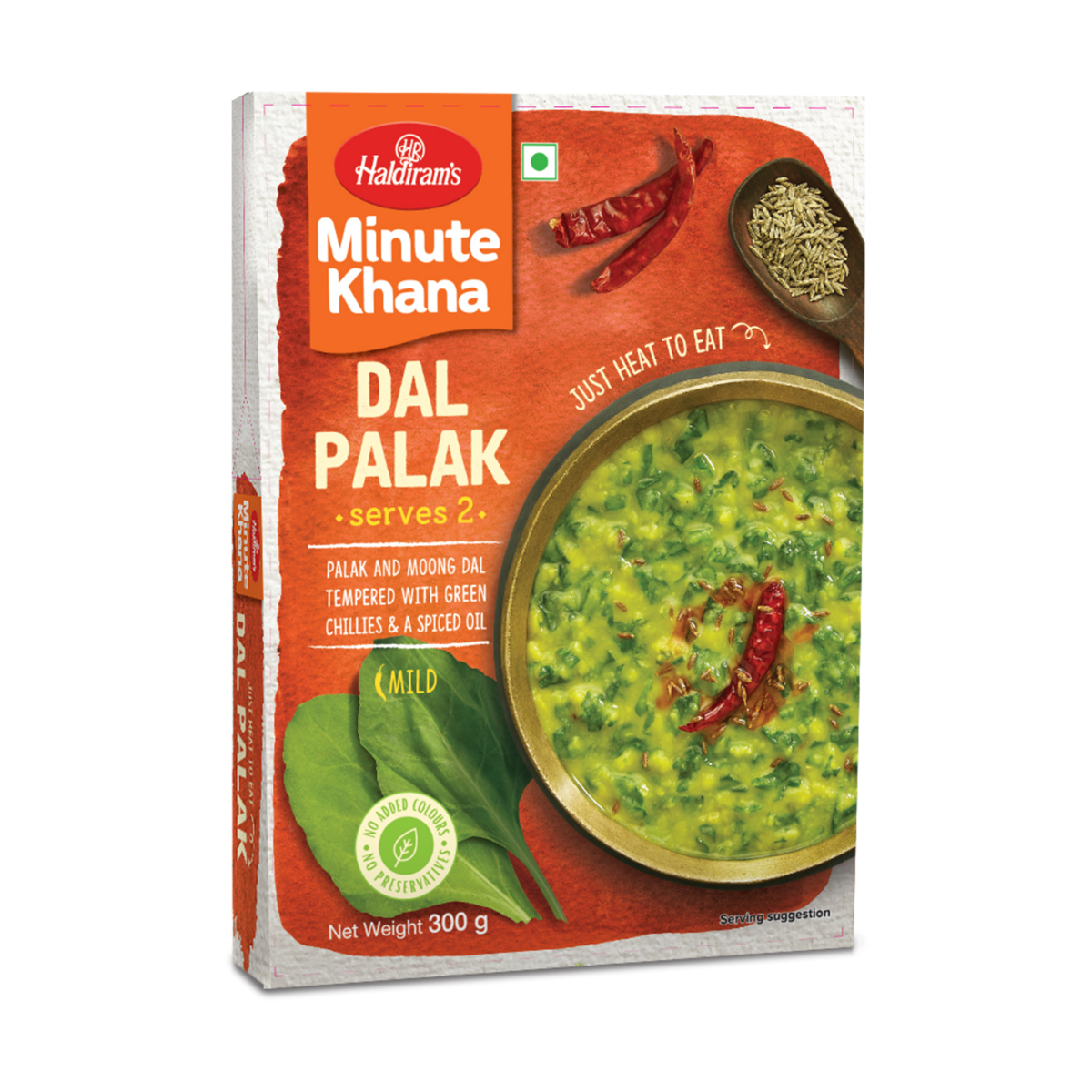 Haldiram's Minute Khana Dal Palak 300g