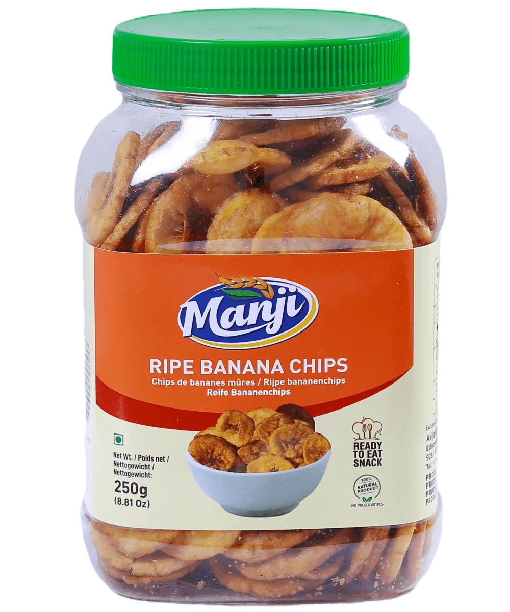 Manji Ripe Banana Chips 250g