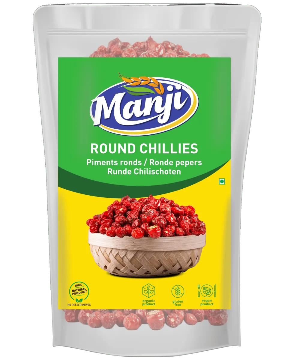 Manji Round Chilli Whole 100g