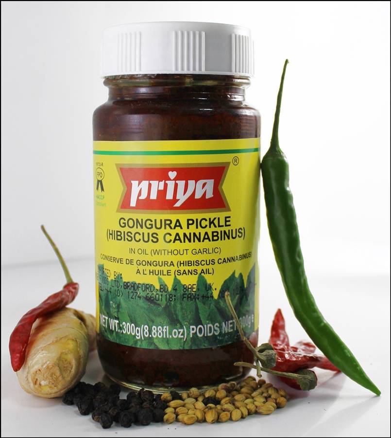 Priya Gongura Pickle with oil 300g