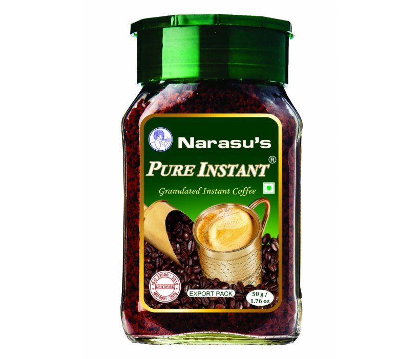 Narasu's Pure Instant Coffee 100g (Export Pack)