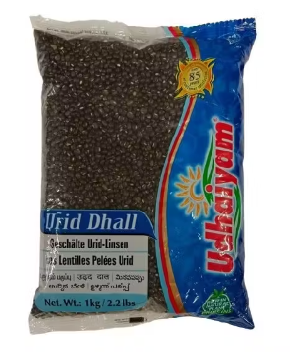 Udhaiyam Black Urid Whole 1kg